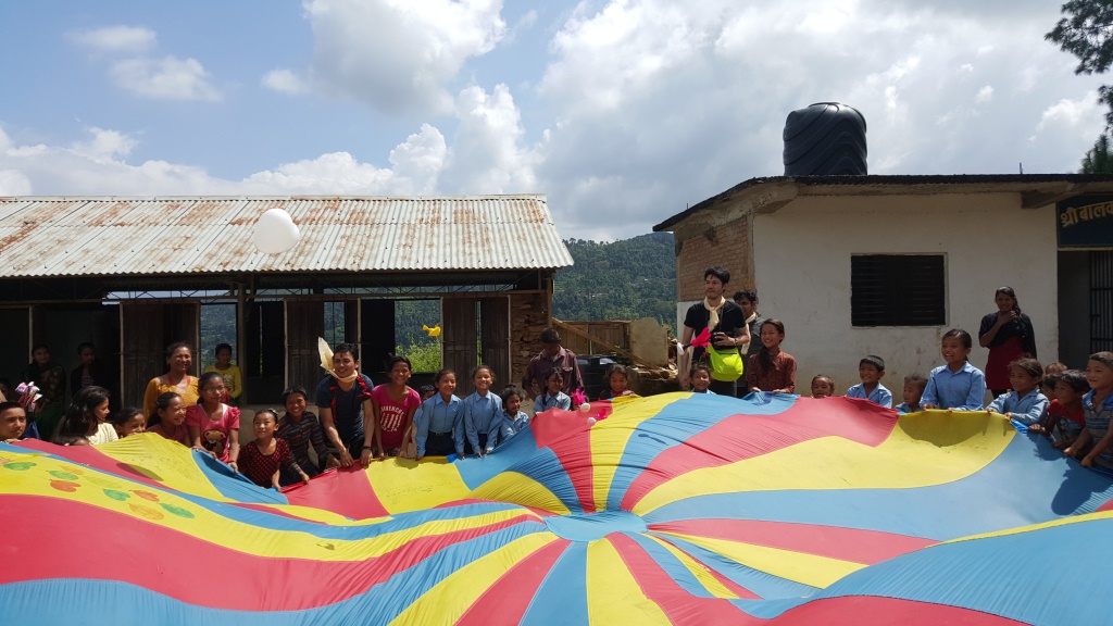 Distribute Different Item in Sindhupalchowk,Balkalyan Primary School
