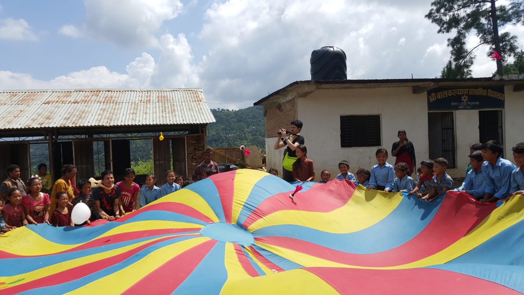 Distribute Different Item in Sindhupalchowk,Balkalyan Primary School